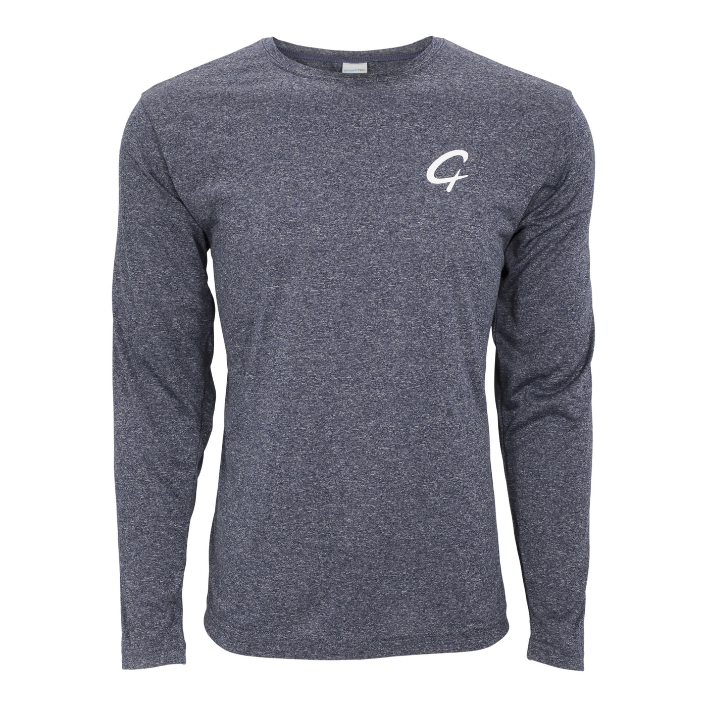 Created Performance navy long sleeve front view