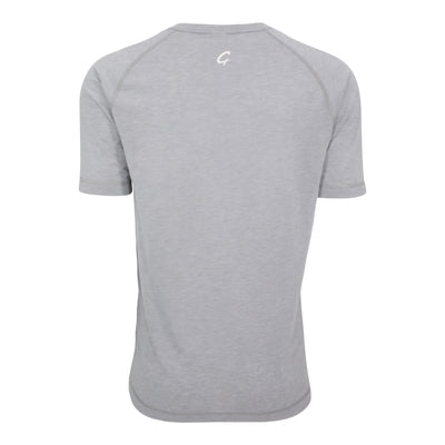 Created Men's Bold Compete light grey short sleeve t-shirt rear view
