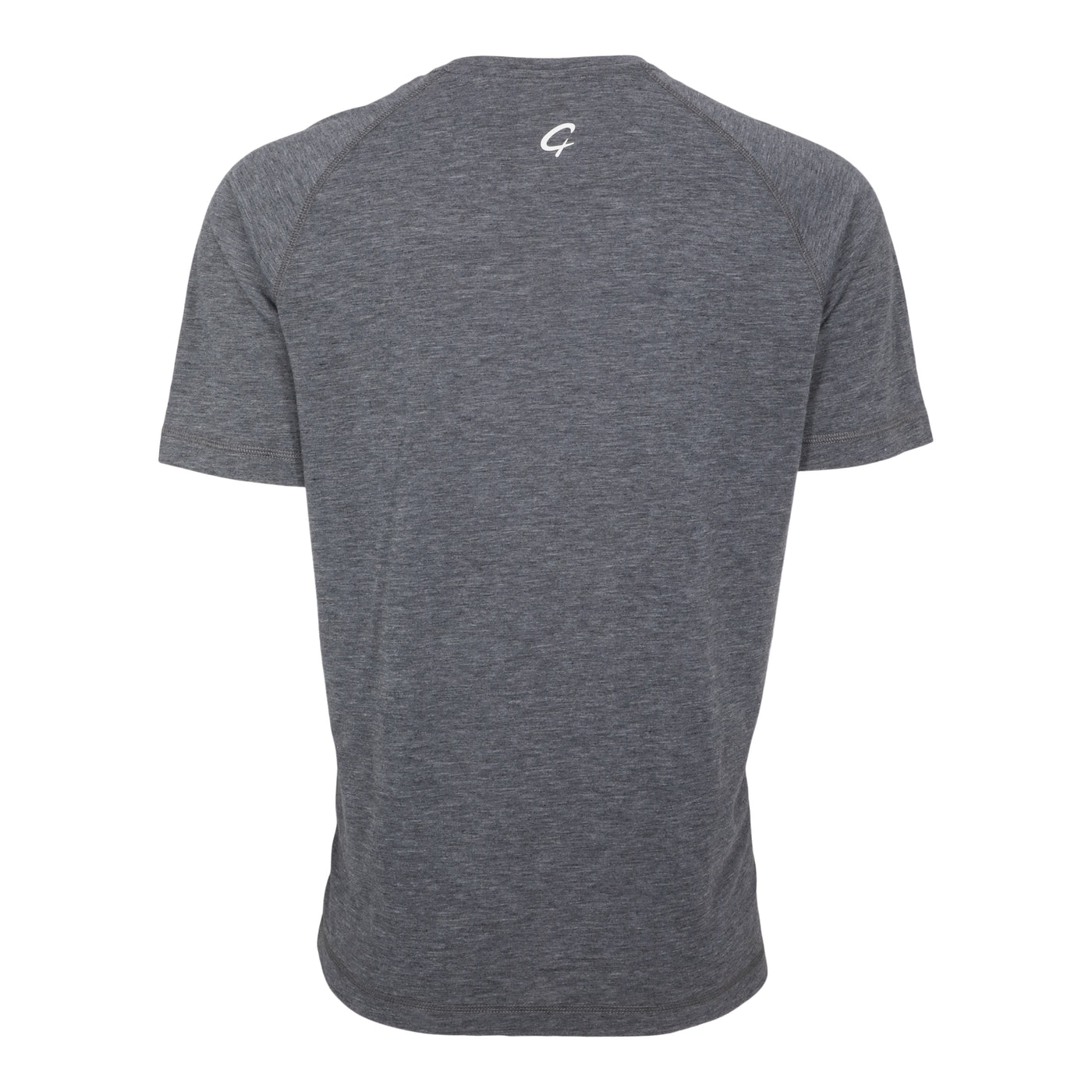 Created Men's Trinity Compete dark grey short sleeve t-shirt rear view