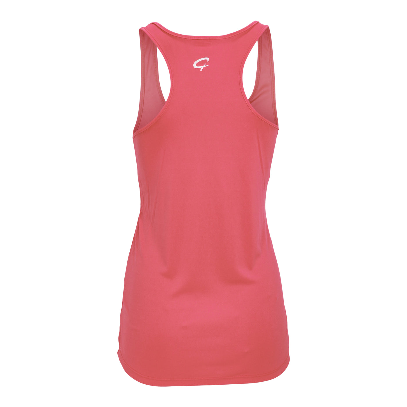Created Women's Bold Performance coral tank top alternate rear view