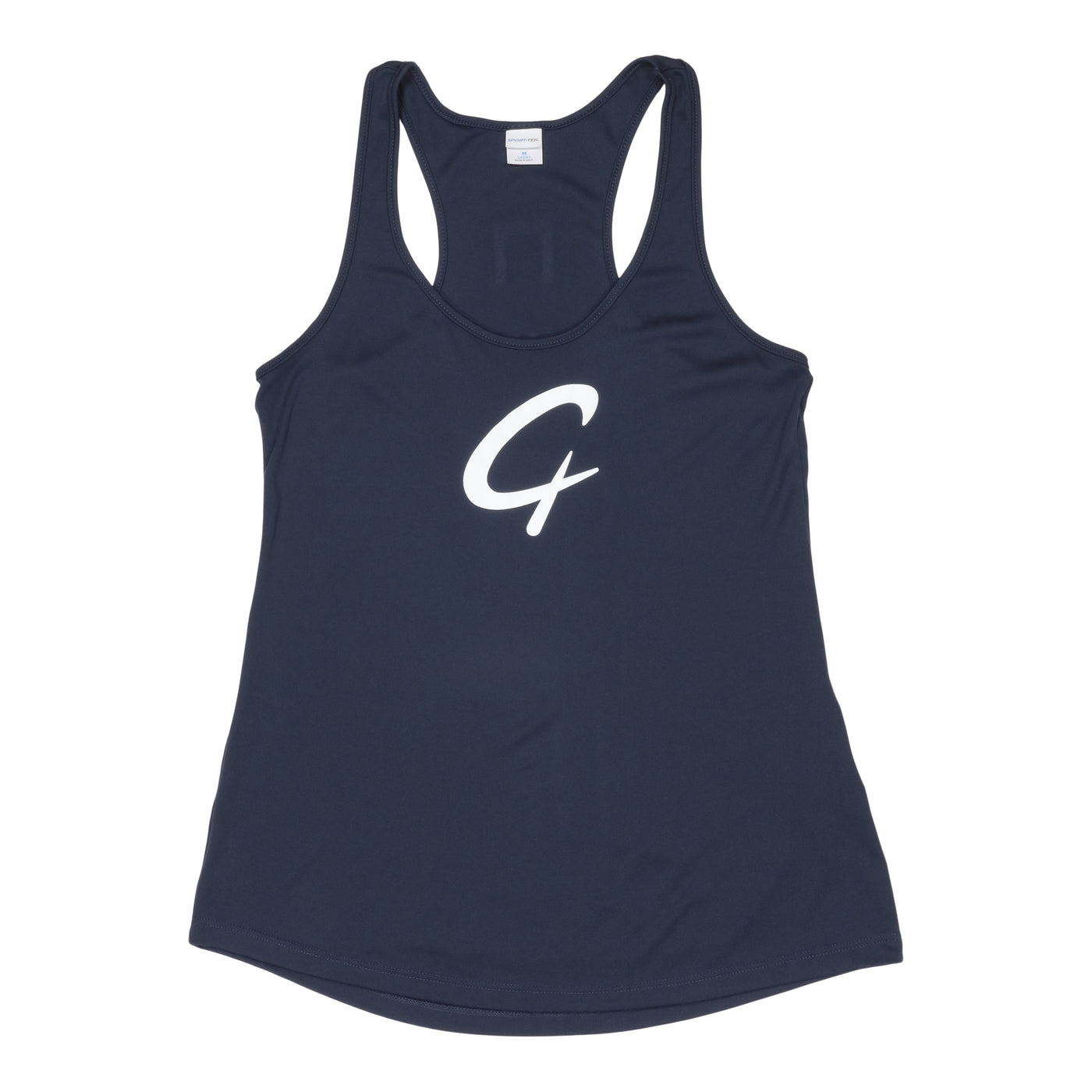 Created Women's Performance navy tank top front view